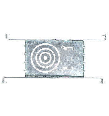 ASD New Construction Mounting Plate with Round holes 3-4-6inch and Sliding Clips  - 6 Piece Minimum