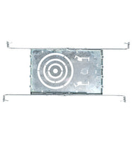 ASD New Construction Mounting Plate with Round holes 3-4-6inch and Sliding Clips  - 6 Piece Minimum