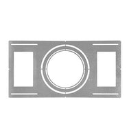 ASD New Construction Flat Mounting Plate with a Symmetric Round holes 8-10-12inch  - 6 Piece Minimum
