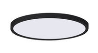 ASD LED Panel Round 7inch 15W 120V Triac 2700/3000/4000/5000/6500K Black ETL