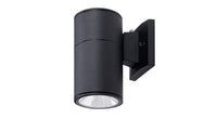 ASD BULB Round Outdoor Wall Cylinder 1xE26 60W 120V with Photocell Black ETL