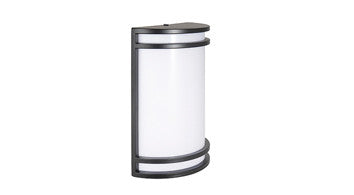 ASD LED Outdoor Wall Sconce 10inch 15W 120-277V Triac 3000/4000/5000K Black ETL
