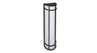 ASD LED Outdoor Wall Sconce 24inch 23W 120-277V Non-Dimmable 3000/4000/5000K Black ETL