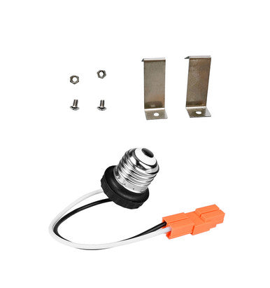 ASD Retrofit Kit with E26 base and TP24 connector for LED Disk light 4 in. - 6 Piece Minimum