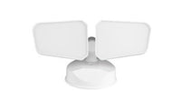 ASD LED Security Floodlight 2 square heads 20W 120V Non-Dimmable 2700/3000/3500/4000/5000K White UL DLC Premium