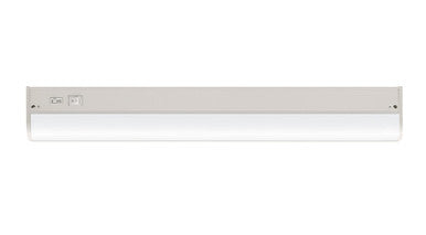 ASD LED Under Cabinet Bullnose 24 in. 12W 120V Dimmable CCT Selectable 3000/4000/5000K Hardwired, On/Off Switch, White ETL- 2 Piece Minimum