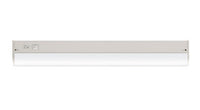 ASD LED Under Cabinet Bullnose 24 in. 12W 120V Dimmable CCT Selectable 3000/4000/5000K Hardwired, On/Off Switch, White ETL- 2 Piece Minimum