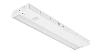ASD LED Under Cabinet Linear 18inch 8W 120V Triac 2700/3000/4000K Hardwired or Plug-in, Linkable, Hi/Low Switch White ETL