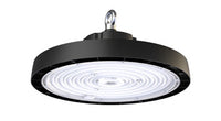 ASD LED UFO High Bay with Q-base with adjustable 60/90/110° beam angle 100/150/200W 120-277V 0-10V Dimmable 170lm/W 3500/4000/5000K with 6,5ft cord Black UL DLC Premium