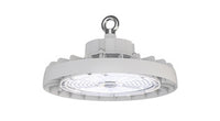 ASD LED UFO High Bay with Q-base 100/150/200W 120-277V 0-10V Dimmable 170lm/W 3000/4000/5000K with 6,5ft cord White UL DLC Premium