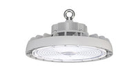 ASD LED UFO High Bay with Q-base 200/240/300W 120-277V 0-10V Dimmable 170lm/W 3000/4000/5000K with 6,5ft cord White UL DLC Premium