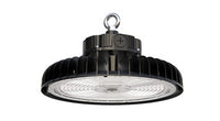 ASD LED UFO High Bay with Q-base 200/240/300W 200-480V 0-10V Dimmable 200lm/W 3000/4000/5000K with 10ft cord Black UL DLC Premium