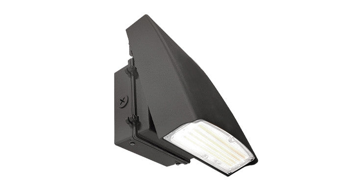 ASD LED Adjustable cutoff Wallpack 30W 120-277V 0-10V Dimmable 140Lm/W 3000/4000/5000K with Photocell Black UL DLC Premium