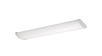 ASD LED Wrap Fixture 4ft 34/38/45W 120-277V 0-10V Dimmable 150Lm/W 3500/4000/5000K White UL DLC Standard