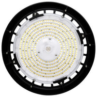 UFO LED High Bay Lights - Round Commercial Light Fixtures - Hanging Mount - Choose From Wattage, Finish, and Accessories
