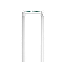 LED T8 U-bend Bulbs - Wide U Bend Fluorescent Bulb Replacements - Ballast Compatible and Bypass Installation - Choose your Color Temperature