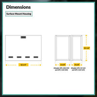 Mini Emergency Power Systems - Battery Back Up Fixtures With Multiple Options for Load, Mounting Method and Adjustable Output