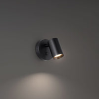 Kepler 5in. LED Swing Arm 3000K in Black