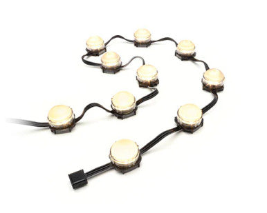 Color Kinetics eW Flex Compact, 6500K, 50 Nodes, 4in OC, Black Node/Cable, Translucent Dome Lens, 3ft Whip - Special Order