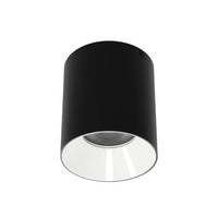 Zoron 5CCT Round Trimless Ceiling Mount Narrow Beam Black/White - C4RL-NCS-BKWT