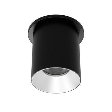 Zoron 5CCT Round Trimmed Ceiling Mount Narrow Beam Black/Haze - C4RT-NCS-BKHZ