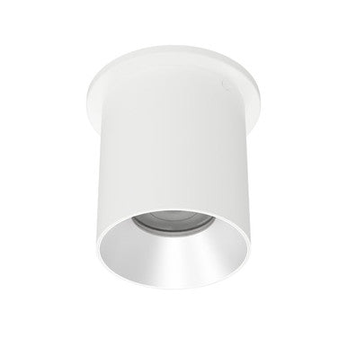 Zoron 5CCT Round Trimmed Ceiling Mount Flood Beam White/Haze - C4RT-FCS-WTHZ