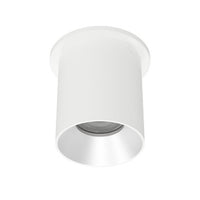 Zoron 5CCT Round Trimmed Ceiling Mount Flood Beam White/Haze - C4RT-FCS-WTHZ