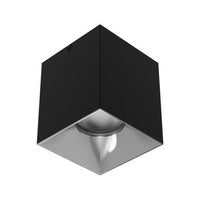 Zoron 5CCT Square Trimless Ceiling Mount Flood Beam Black/Chrome - C4SL-FCS-BKCH