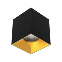 Zoron 5CCT Square Trimless Ceiling Mount Narrow Beam Black/Gold - C4SL-NCS-BKGL
