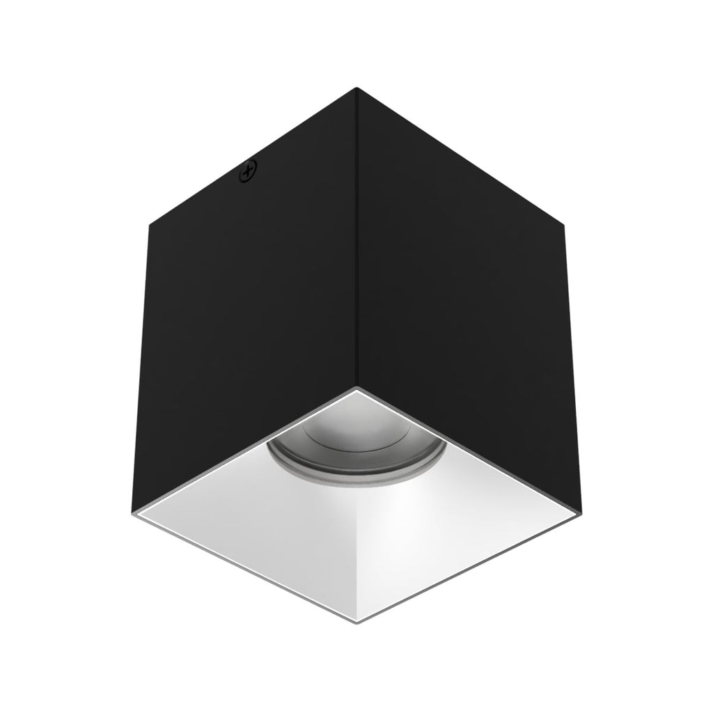 Zoron 5CCT Square Trimless Ceiling Mount Narrow Beam Black/Haze - C4SL-NCS-BKHZ