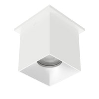 Zoron 5CCT Square Trimmed Ceiling Mount Flood Beam White/Haze - C4ST-FCS-WTHZ