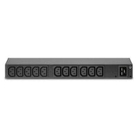 Rack Pdu, Basic, 0U/1U, 100-240V/20A, 220-240V/16A, (13) C13 Rohs Compliant: Yes |Apc AP6020A - AP6020A