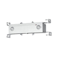 Double lamp Recessed Mounting Emergency Light, 400 Lumens
