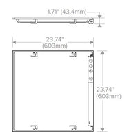 Columbia Lighting CBT-22-A-LSCS-EDD 2ft.x2ft. Troffer, Switchable LM 5500/4400/3300, Switchable CCT 3500/4000/5000
