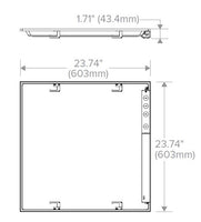 Columbia Lighting CBT-22-A-LSCS-EDD-ELL14 2ft.x2ft. Troffer, Switchable LM 5500/4400/3300, Switchable CCT 3500/4000/5000, EM