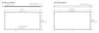 Columbia Lighting CFP24-7540 2ft.x4ft. Edge-Lit Flat Panel, 7500 LM, 40K, 120-277V