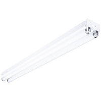 Columbia Lighting CS4-254-EPU 4ft. Straight-Sided Utility Channel, 2 Lamps, 54W T5, Electronic Programmed Start, 120-277V