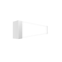 Columbia Lighting CWM2-35MWSM-DICFA-EU 2ft. Contemporary Wall Mount, 35K, 2013 LM, Surface Mount, Direct/Indirect Curve Aluminum Lens, Flat Aluminum End Caps, Fixed Output, 120-277V