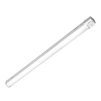 Columbia Lighting ESL4-40HL-FAW-EDU-NXCS 4ft. Escalate Stairwell LED Light, 40K , 5800 LM, Acrylic Lens, Wide 0-10V 120-277V NX Connect NXC-WIZ20 Wireless Indoor Occupancy and Photocell Sensor