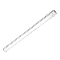 Columbia Lighting ESL4-40HL-FAW-EDU-NXCS 4ft. Escalate Stairwell LED Light, 40K , 5800 LM, Acrylic Lens, Wide 0-10V 120-277V NX Connect NXC-WIZ20 Wireless Indoor Occupancy and Photocell Sensor