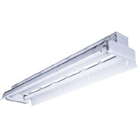 Columbia Lighting KL8-296HO-EP120 8ft. Premium Industrial Fixture, 2 Lamps, 110W or 95W T12 Lamp, Electronic Program Start, 120V