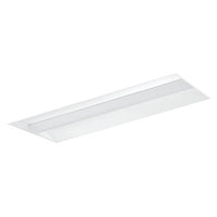 Columbia Lighting LCAT24-40MLG-EU 2ft.x4ft. LED Contemporary Architectural Troffer, 40K, Medium Lumen, Grid Lay-in Ceiling