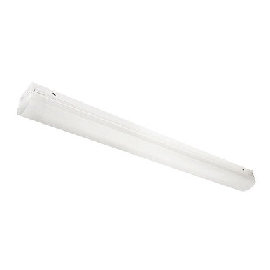Columbia Lighting LCL8-40ML-EU 96W 8ft. Lensed LED Striplight, 40K, Medium Lumen, Fixed Output, 120V-277V, White