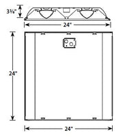 Columbia Lighting LEPC22-40HLG-LL-EDU 35W 2ft.x2ft. LEPC LED Full Distribution Luminaire, 40K, 3975 LM, Grid Ceiling, Low Lamp Image Shielding, 0-10V 120-277V