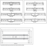 Columbia Lighting LLHV4-40H-NST-EDU-ELL14 193W 40K, High Lumen Output, Narrow Distribution Reflector, Uplight, 0-10V  120-277V 1400 LM EM