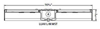 Columbia Lighting LLHV4-50L-WST-EDU-OS1360 110W 4ft. VersaBay High Bay LED, 50K, Wide Distribution Reflector, (No Uplight), 0-10V 120-277V Occupancy/Daylight Sensor