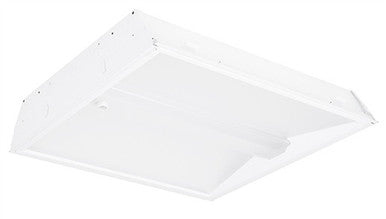 Columbia Lighting LSER22-35HLG-C-EU 41W 2ft.x2ft. Serrano LED Architectural Luminaire, 35K, 3600 LM, Grid Ceiling, Contour Shielding, Fixed Output, 120-277V