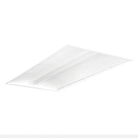 Columbia Lighting LSER24-30LWG-C-EDU 2ft.x4ft. Serrano LED Architectural Luminaire, 30K, 3915 LM, Grid Ceiling, Contour Shielding, 0-10V 120-277V