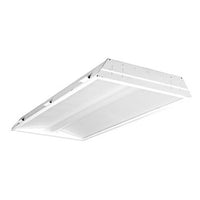 Columbia Lighting LSER24-40LWG-C-EU-C388 41W 2ft.x4ft. Serrano LED Architectural Luminaire, 40K, 4200 LM, Grid Ceiling, Contour Shielding, Fixed Output, 120-277V