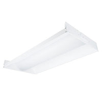 Columbia Lighting LTRE24-40MLG-RFA-EDU 41W 2ft.x4ft. Transition LED Enclosed , 40K, Meidum Lumen, Grid Lay-in Ceiling, Ribbed Acrylic, 0-10V 120V-277V